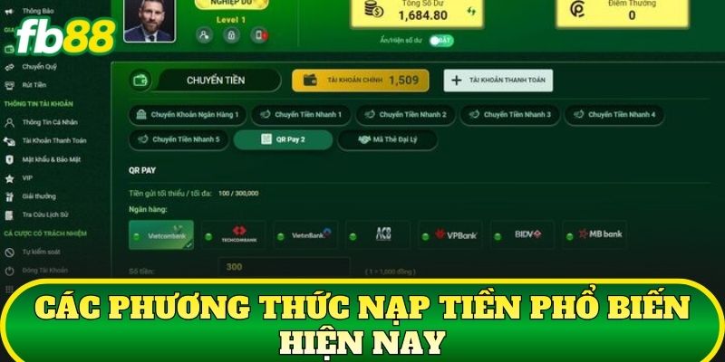 Nạp Tiền FB88 Linh Hoạt | Nhận Ngay Ưu Đãi Hoàn Tiền - SLOTTRAIL